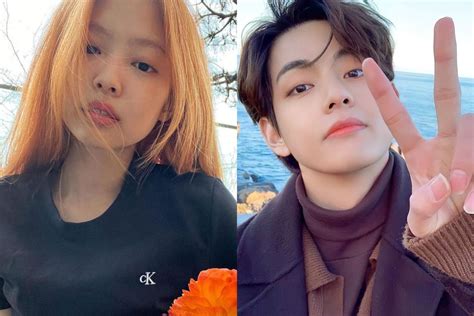 v and jennie pictures|V and Jennie: New pictures of the idols video calling